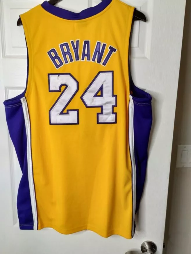 Adidas LA Lakers Kobe Bryant # 24 T-Shirt Fits Small – Retrace