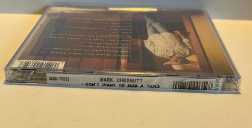 I Don't Want to Miss a Thing by Mark Chesnutt (CD, 1999) Decca Recs USA NEW - Picture 3 of 3