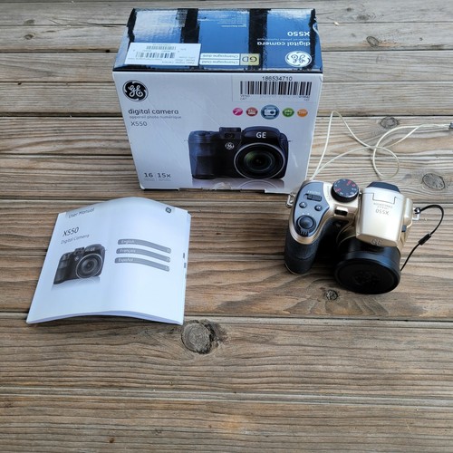 GE X550 16mp Digital Camera *READ* For Parts Or Repair  - Picture 1 of 10