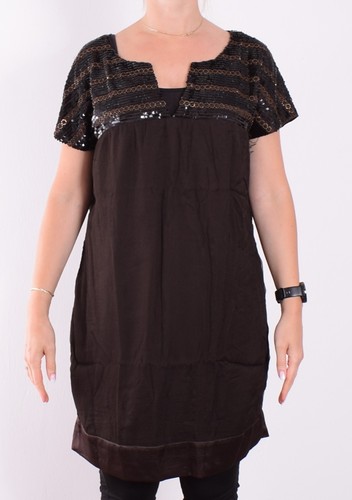 Birger et Mikkelsen women's dress dress size 40 day tunic brown 95046 - Picture 1 of 3