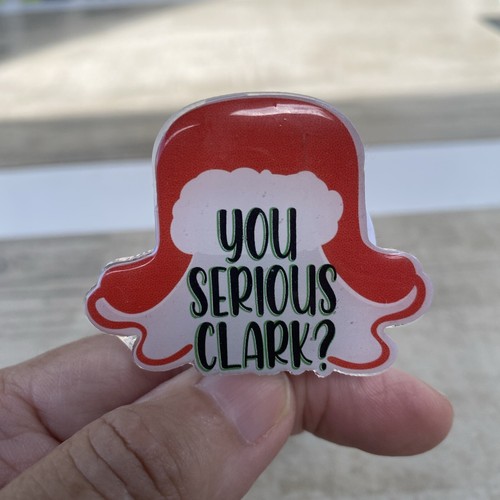 Retractable Badge Reel Christmas Interchangeable Face Alligator Clip - Picture 2 of 5