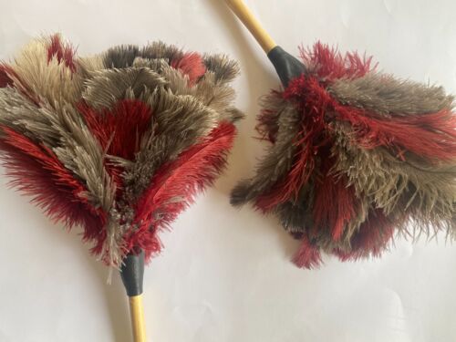 Special set of 2- soft first grade two tone ostrich feather dusters - - Picture 14 of 14
