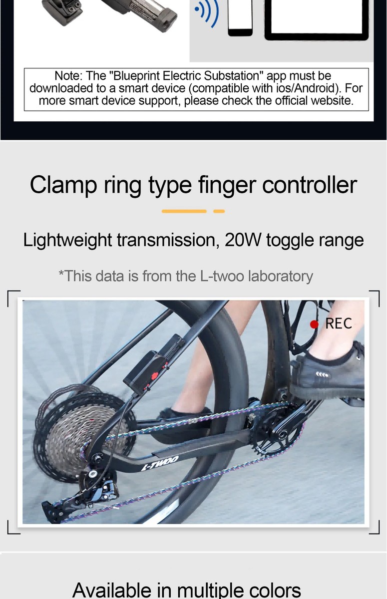 Bicycle Electronic Derailleur Groupset Kit 3s-13s Wireless Shifter