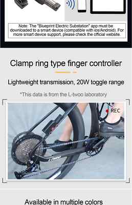 Bicycle Electronic Derailleur Groupset Kit 3s-13s Wireless Shifter