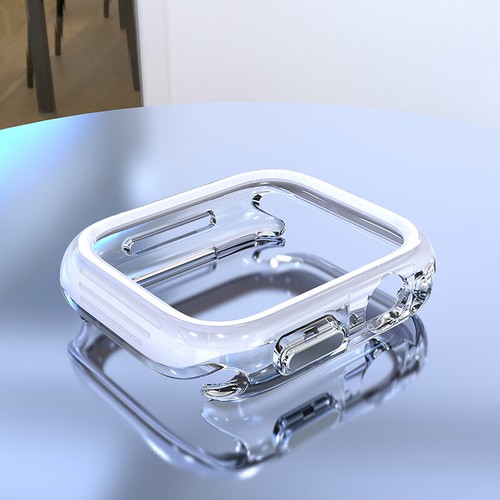 Für Apple Watch Series Ultra 9 8 7 49/44/45mm Klar Bumper Schutz Cover Case - Bild 19 von 20