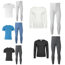 Men Thermal Legging Underwear Top Bottom Pant Long Johns Base Layer Trouser