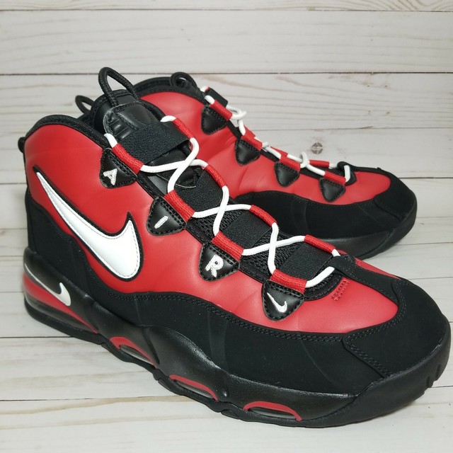 NEW Nike Air Max Uptempo 95 Chicago Bulls Black University NEW Nike Air Max Uptempo 95 Chicago Bulls Black University