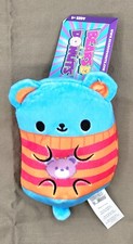 Bears VS Donuts Knitting Bear 4" Bean Plush 2024 Unboxed