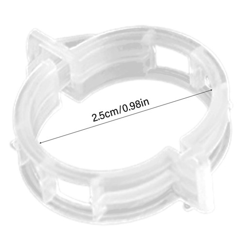100X Plant Support Clips Garden Tomato Vegetable Vines Upright Holder Reusable - Picture 2 of 15