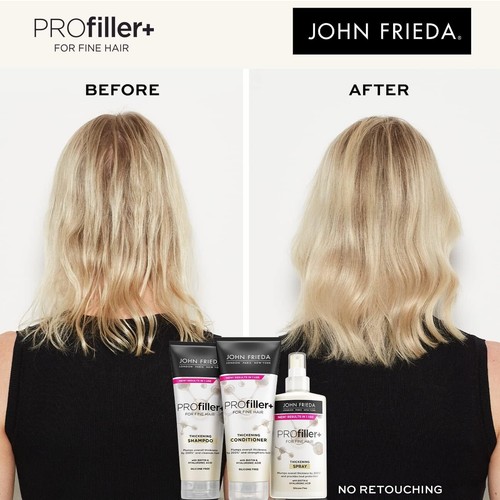 John Frieda PROfiller+ Thickening For Thin Fine Hair With Biotin Spray 150ML UK - Picture 4 of 4