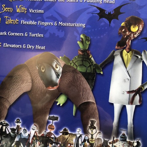 Neca Nightmare Before Christmas Series 6 Melting Guy & Spider Hair New In Box - Picture 17 of 20