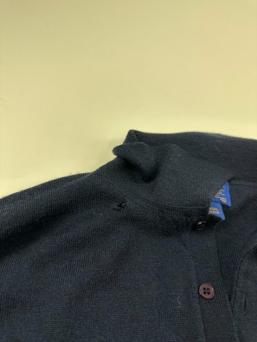 Vintage Pendleton Sweater Mens XL Blue Pure Virgin Wool Long Sleeve Pullover - Picture 2 of 9