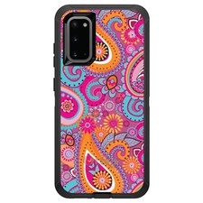 OtterBox Defender for Galaxy S Choose Model Pink Blue Orange Paisley