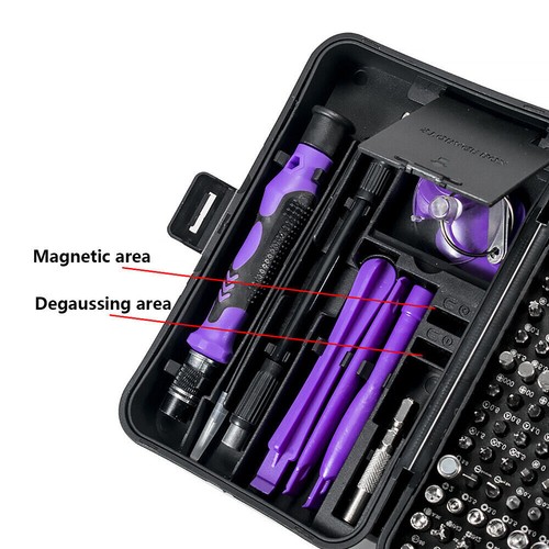 170 in 1 Screwdriver Set Magnetic Repair Tool for Laptop PC Phone Precision Kit - Picture 8 of 15