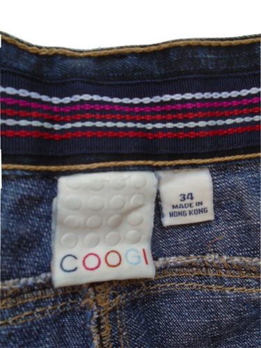 Vintage Coogi Baggy Jeans Hose Herren Gr. 34 Blau - Bild 2 von 6