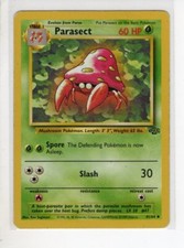 PARASECT JUNGLE SET POKEMON CARD 41/64 MP-HP