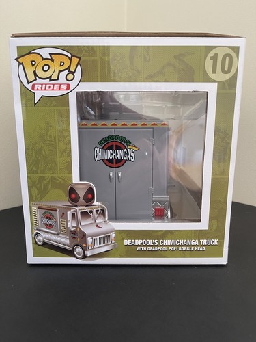 Funko Pop Vinyl Rides Deadpool's Chimichanga Truck (X-Force) 2015 SDCC Exclusive - Picture 4 of 6