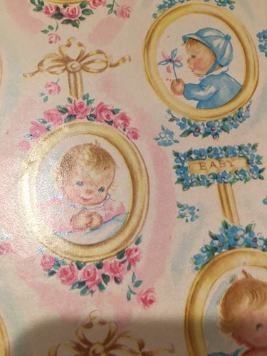 Vintage Mid Century Gift Wrap From The 50’s - Picture 8 of 12