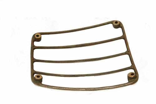 Embossed Brass Made Golden Finish Tank Grill For Royal Enfield - Bild 4 von 10