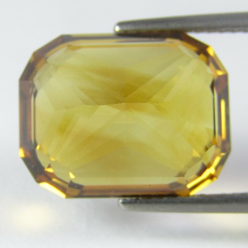 9.91Cts Natural Fantastic Citrine 14.2x11mm Radiant Cut Loose Gemstone REF Video - Picture 2 of 3