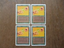 MTG 4 x Instill Energy uncommon card Revised 3rd edition Magic The Gathering