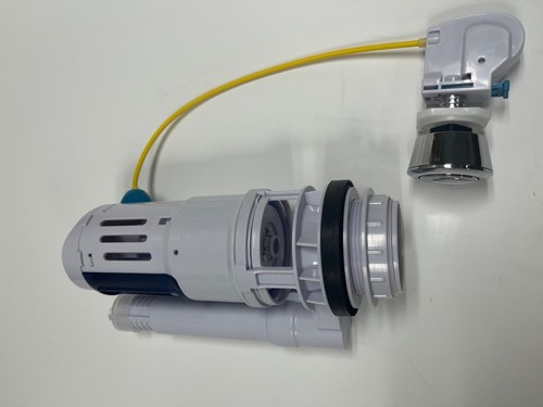 2.5 inch Dual Flush Valve with Cable Activated Flush Button and Adjustable Tube - Bild 5 von 6