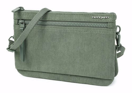 Hedgren Emma Crossover 3 CMPT RFID Corduroy Duck Green - Foto 2 di 5
