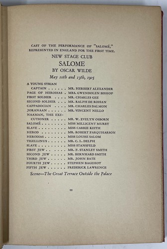 [Aubrey Beardsley]   Oscar Wilde  Salome   Illustrated Editions Company   1930 - Picture 5 of 8