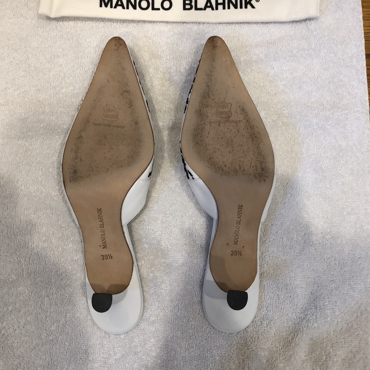 Manolo Blahnik 39 1/2 shoe | eBay
