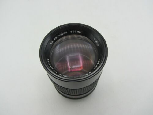 Vivitar Auto Tele F2,8 135 mm Pentax K PK Objektiv für Spiegelreflexkameras/Spiegellose Kameras