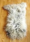 Lambs wool Rug Sheepskin Animal Hide Taxidermy Natural Fur Pelt Leather Craft