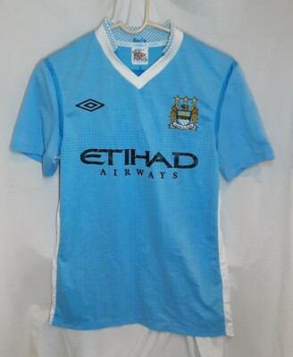Vintage Umbro Manchester City Jersey Youth Size (36)- Small
