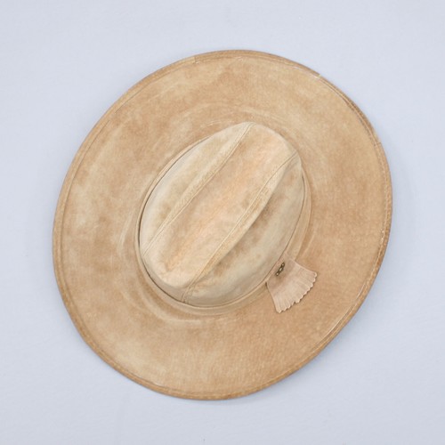 Sombrero de silla de montar Henschel Western's para hombre pequeño vaquero bronceado Millinery ala 3,5" - EE. UU. - Imagen 10 de 11