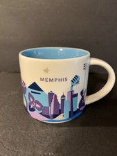 Starbucks You Are Here Collection MEMPHIS Tennessee Coffee Tea Mug 14 Oz