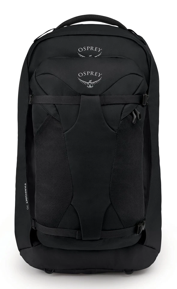Osprey Farpoint 70 Rucksack Wanderrucksack Tourenrucksack Rucksack Black schwarz - Bild 3 von 4