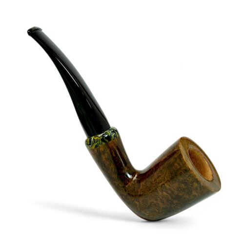 Bruyère Pfeife Freehand Smoking Pipe Artisan Tabakpfeife mit Ring Selten Unikat Pipe - Bild 2 von 7