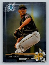 2017 Bowman Chrome #BCP34  Yeudy Garcia Chrome Prospects Pittsburgh Pirates Mint