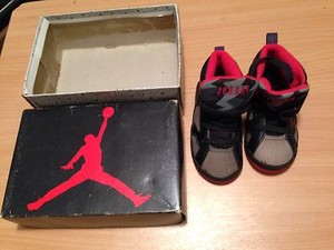 grey baby jordans