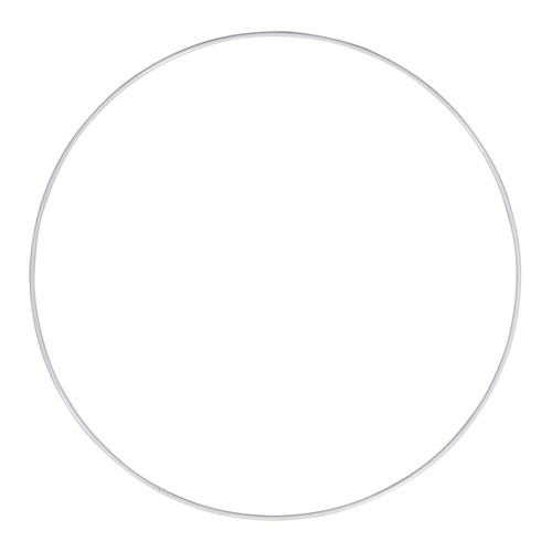 Drahtringe beschichtet weiß  10-50 cm Metallring für Lampen Traumfänger Mobile - Bild 26 von 46