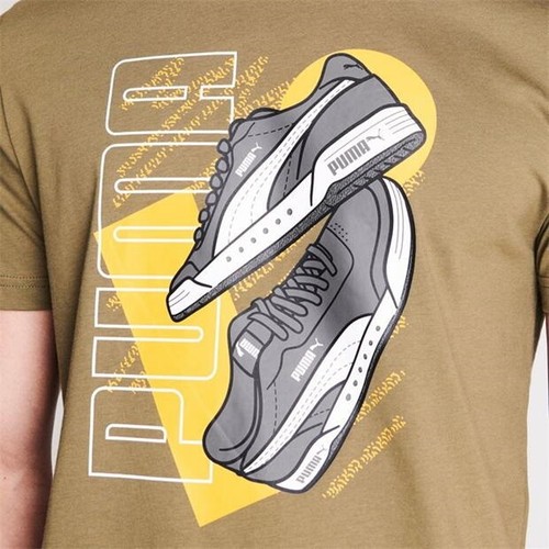 ✅ PUMA SNEAKER Herren T-Shirt Freizeit Fitness Sport Sommer Schuhe Logo NEU - Picture 9 of 13