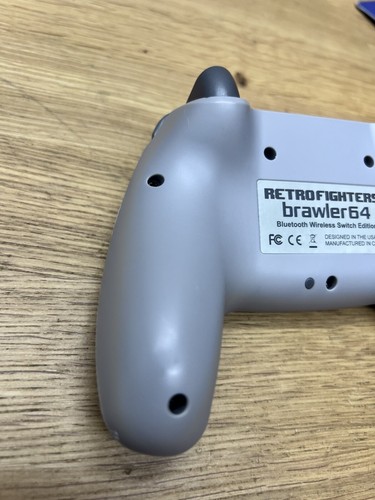 Retro Fighters Brawler64 NSO Bluetooth Wireless Switch PC Controller Gray Works - Picture 8 of 9