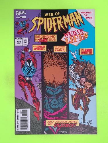 Web of Spider-Man #120 Vol. 1 1995 Marvel Comics High Grade Comic Book L91-119