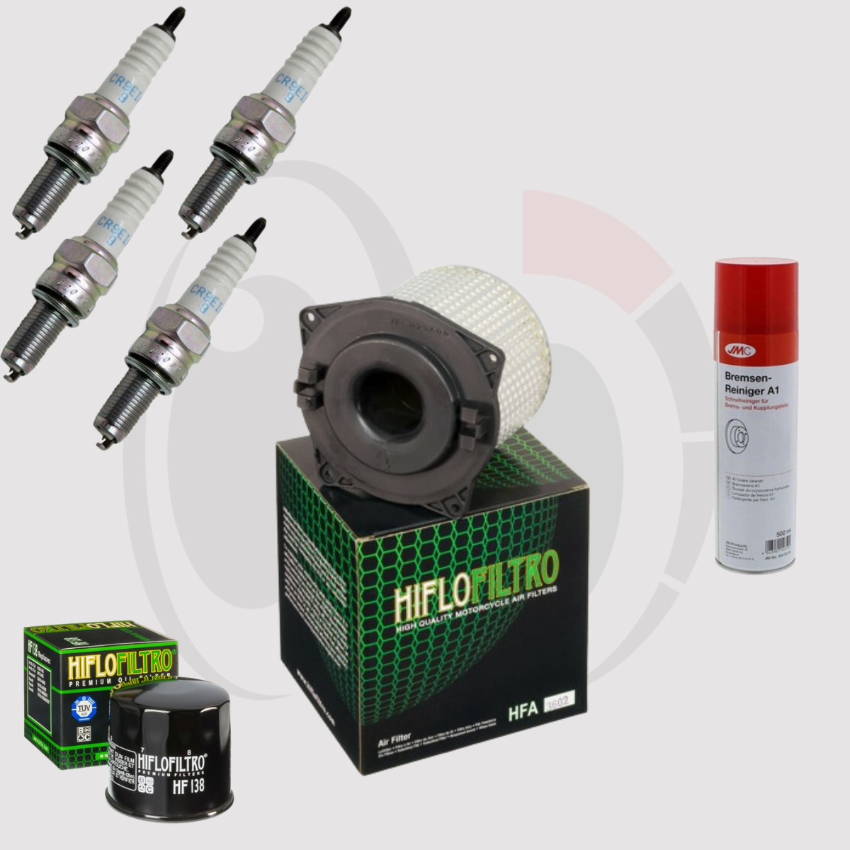 Kit entretien Suzuki GSX 600 pièces de révision moto pour modèles 1996 à 2001