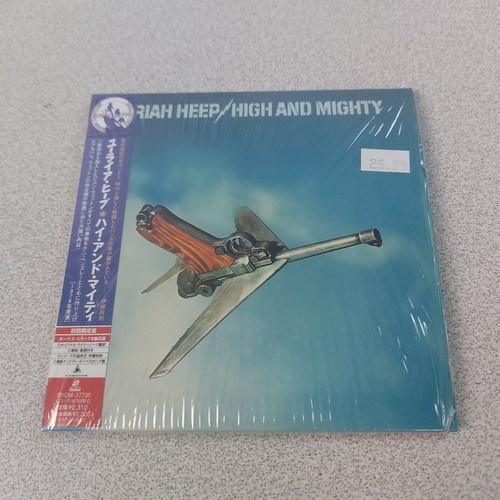 CD Japan Uriah Heep High and Mighty Mini-LP BVCM-37735 BMG Shrink NM- READ - Picture 1 of 4