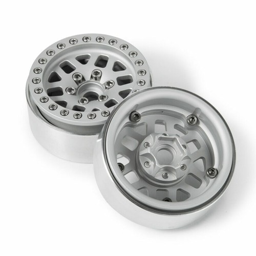 Llantas de metal Beadlock de 1/4 piezas de 1,9"" para coche 1/10 RC TRX4 TRX6 SCX10 D90 CC01 - Imagen 13 de 36