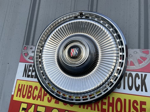 1971-74 Buick Lesabre Centurion Wagon Set 4 Nice Used original Hubcaps 15” Oe - Picture 4 of 6