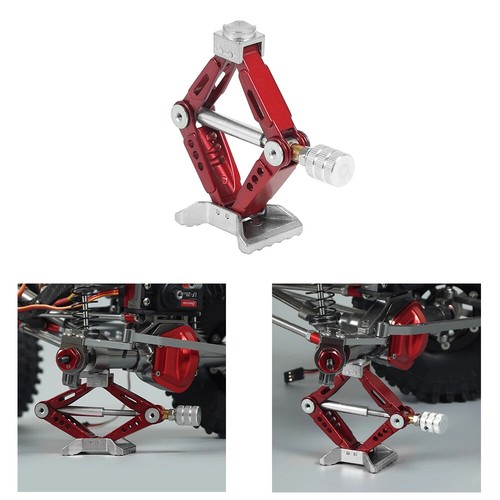 Aluminum Alloy Hand Screw Scissor Lift 6Ton Jack Stand For 1/10 RC Car SCX10 D90 - Picture 1 of 13