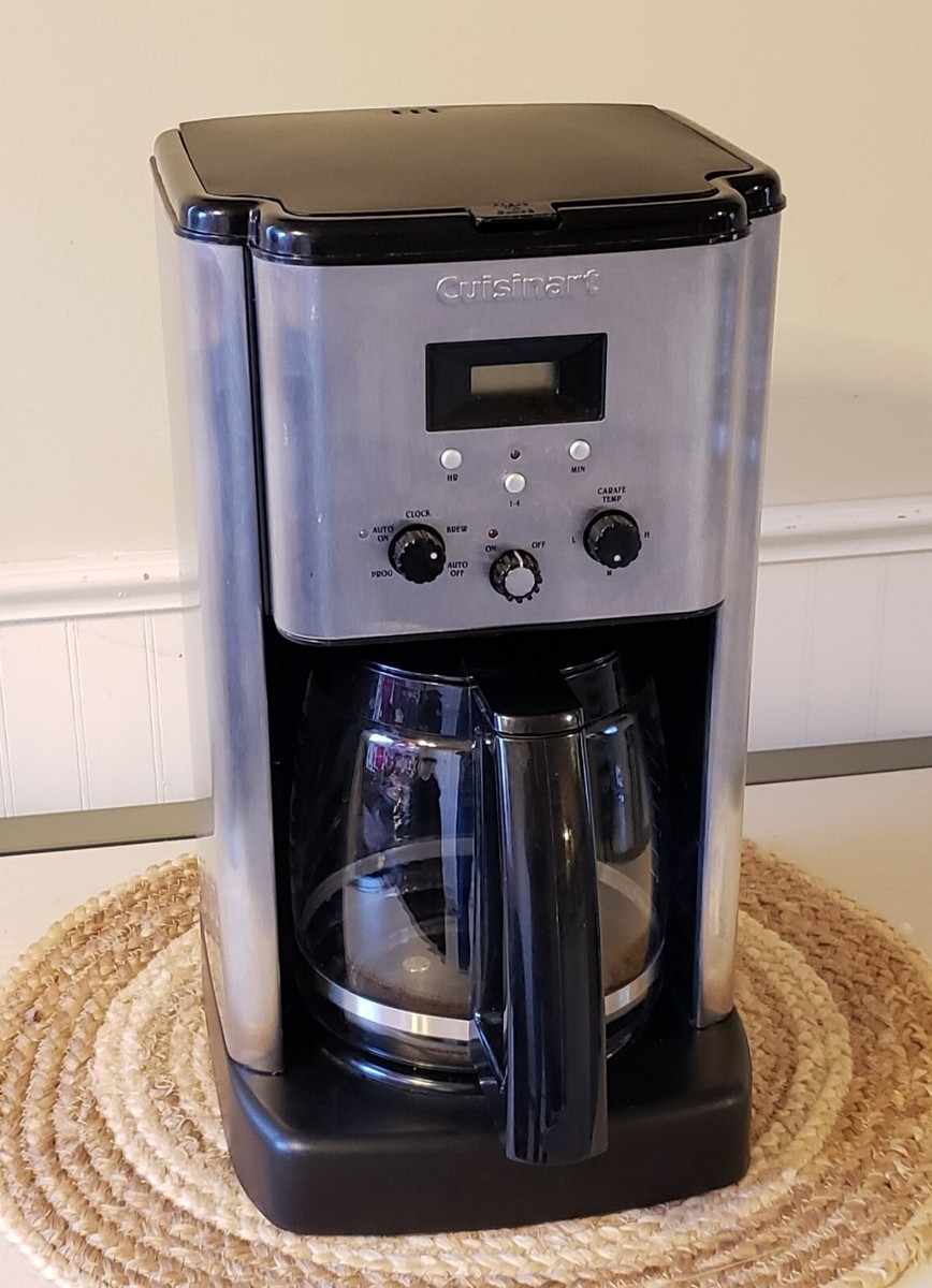 CUISINART BREW CENTRAL 12-CUP PROGRAMMABLE COFFEE MAKER WITH CUISINART BREW CENTRAL 12-CUP PROGRAMMABLE COFFEE MAKER WITH