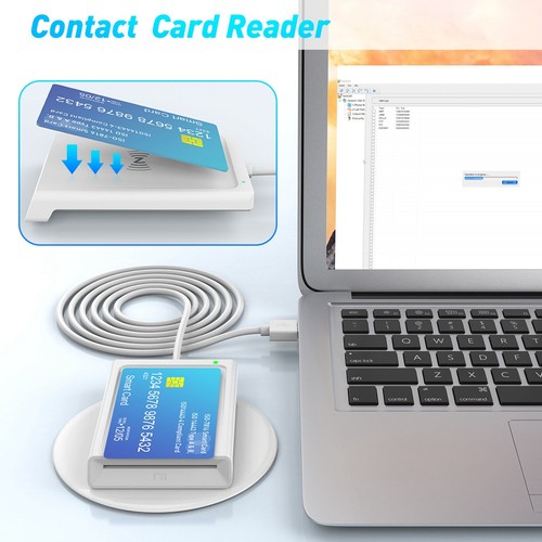 Contact + NFC 2-In-1 Card Reader PC-Linked Dual-Interface Card9259 - Afbeelding 4 van 8
