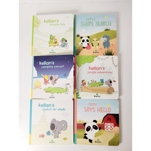 KiwiCo Book Lot – Set of 6 Storybooks – STEM-Inspired Early Learning